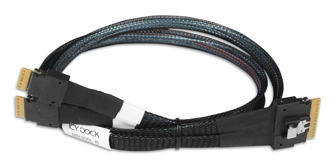 EAN 4713227446150 - Icy Dock MB306L-B cable Serial Attached SCSI (SAS) 0,5 m Negro imagen 1