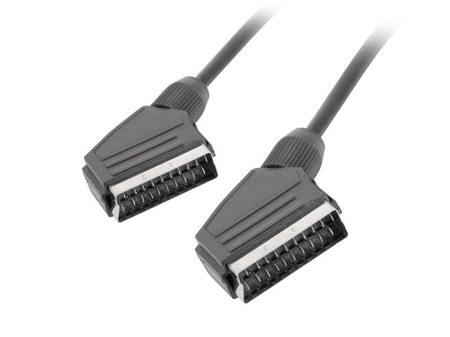 EAN 5901969413045 - Lanberg CA-EUEU-10CC-0018-BK cable EUROCONECTOR 1,8 m SCART (21-pin) Negro imagen 1