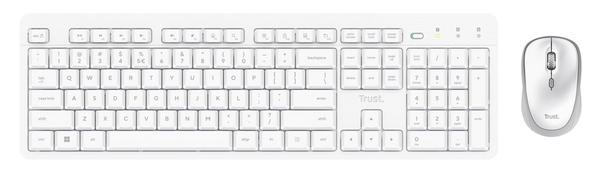 EAN 8713439254655 - Trust Ody II teclado Ratón incluido Hogar / Oficina RF inalámbrico QWERTY Inglés de EE. UU. Blanco imagen 4