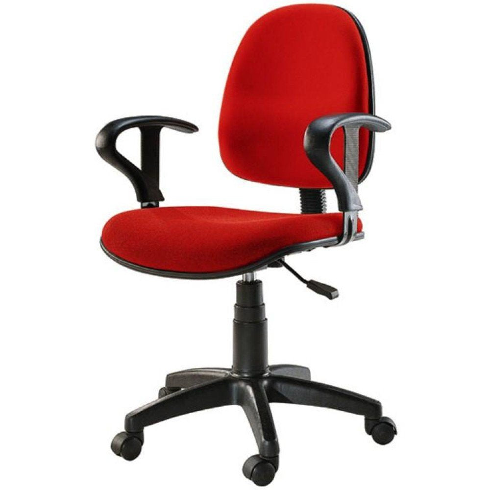 Techly Ica-Ct Mc04re Silla De Oficina Roja