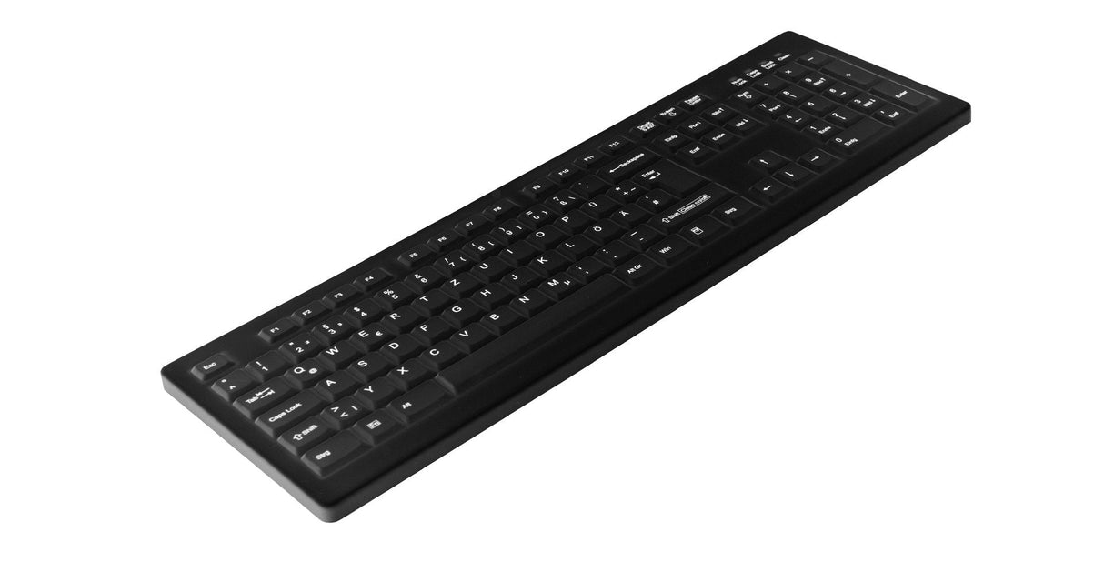 EAN 7061111185331 - Active Key AK-C8100 teclado Médico USB QWERTZ Alemán Negro imagen 1