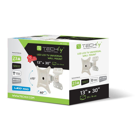 EAN 8054529023868 - Techly ICA-LCD 201WH soporte para TV 76,2 cm (30") Blanco imagen 2