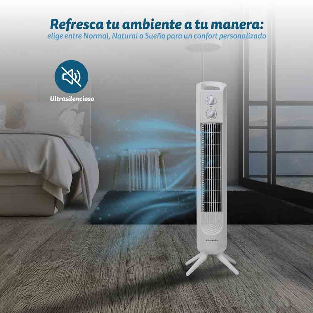 EAN 8426156018140 - Grunkel TF-324LBL ventilador Blanco imagen 5