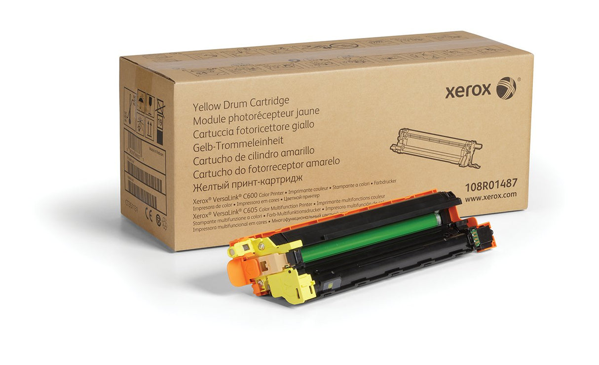 Tambor Xerox Versalink C605 Amarillo Para Versalink C600, C605 108r01487