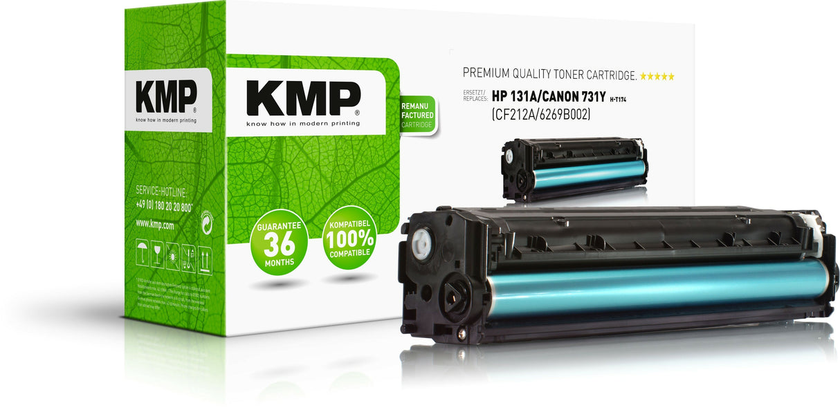 Kmp Toner Hp Cf212a Comp. Yellow 1800 S. H-T174