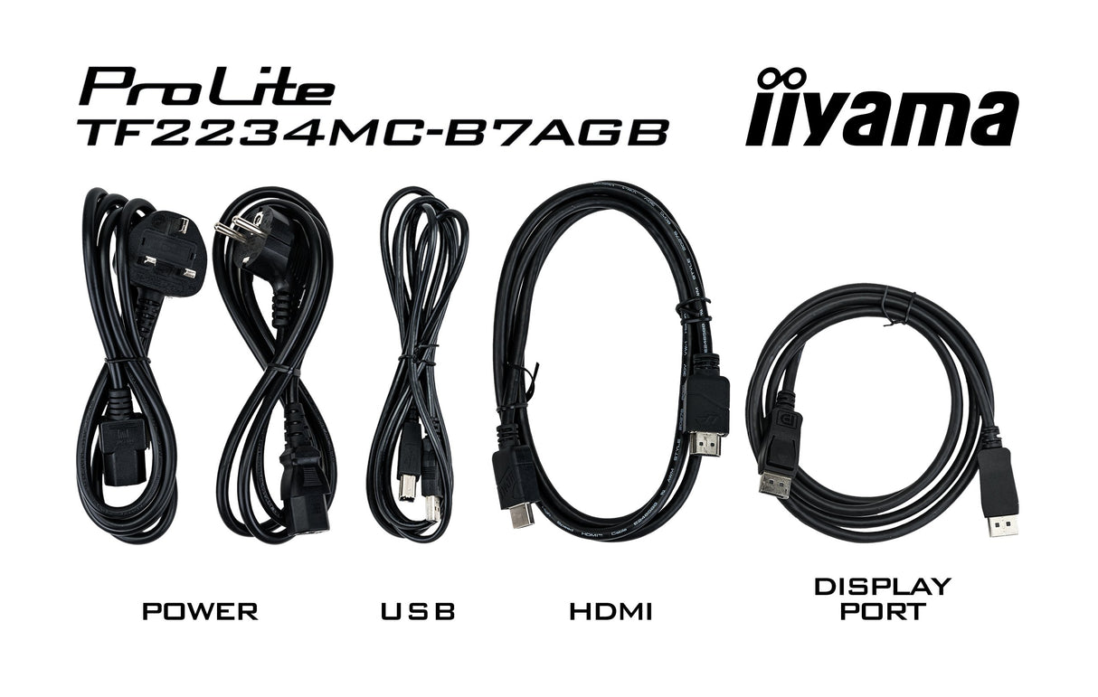 EAN 4948570118373 - iiyama ProLite TF2234MC-B7AGB pantalla para PC 54,6 cm (21.5") 1920 x 1080 Pixeles Full HD LED Pantalla t imagen 11