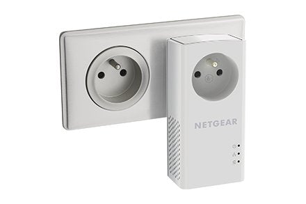 Netgear Pack De 2 Cpl Gigabit 1000mbps Con Prise Filtroe