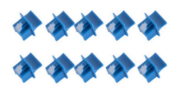 S-Conn Bs08-01023-10 Tapón Antipolvo Para Puerto 10 Pieza(S) Rj-45