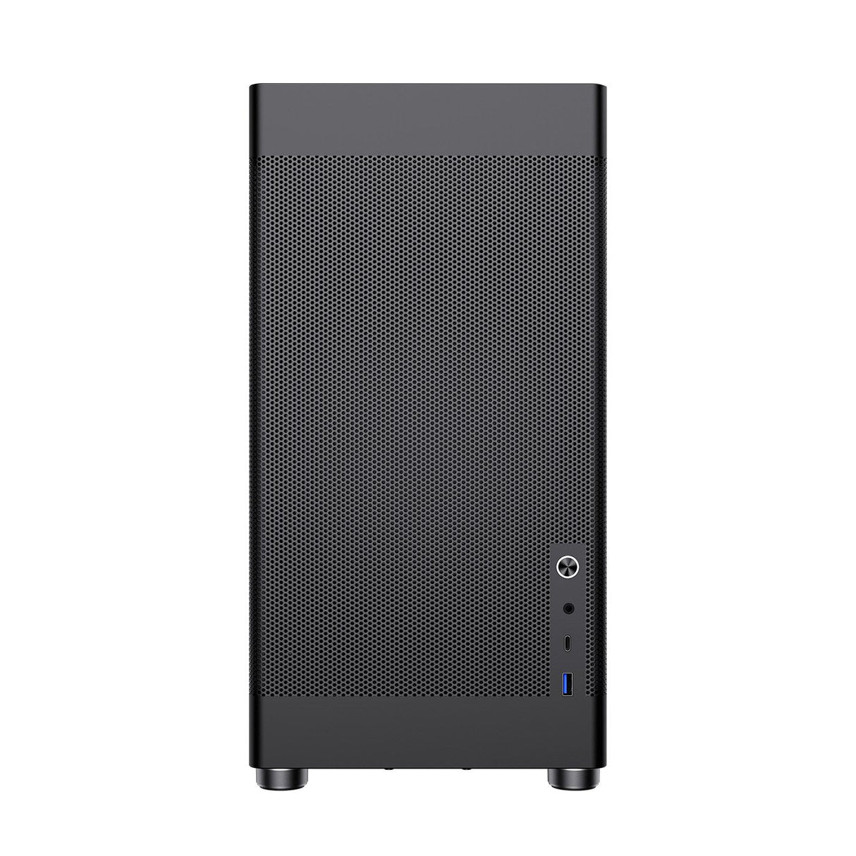 Coolbox Caja Pc Atx Mp1 Mesh Negro Bahías Int.:3x 2.5″ + 1 X 3.5″ O 4 X 2.4″/ 1 X Usb 3.2 (Usb-A) + 1 X Usb-C 3.2, 1 Conector Jack 3.5 Mm