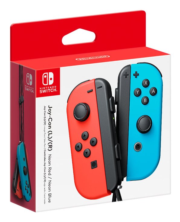 Mando Joy-Con Azul Neón/Rojo - Switch