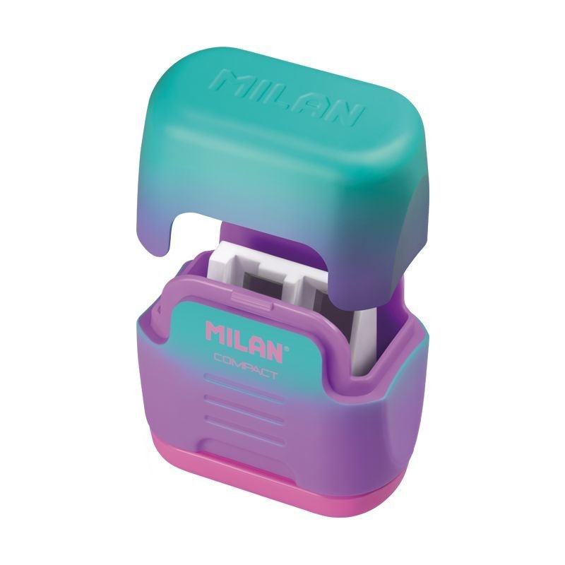 EAN 8411574084235 - Milan 20166224SN sacapuntas Sacapuntas manual Verde, Rosa, Violeta, Amarillo imagen 3