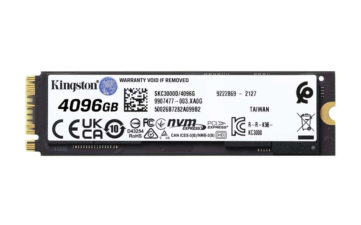 EAN 0740617324297 - Kingston Technology KC3000 4,1 TB PCI Express 4.0 3D TLC imagen 2