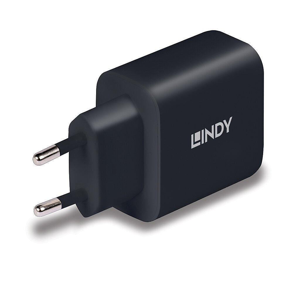 EAN 4002888734264 - Lindy 73426 cargador de dispositivo móvil Universal Negro Corriente alterna Carga rápida Interior imagen 2