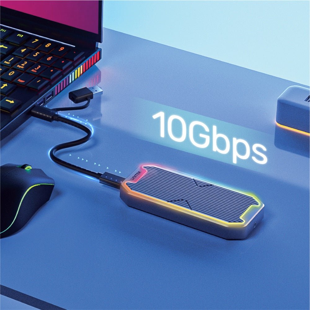 EAN 4894160048066 - UNITEK SolidForce Spectrum Caja externa para unidad de estado sólido (SSD) Gris M.2 imagen 4