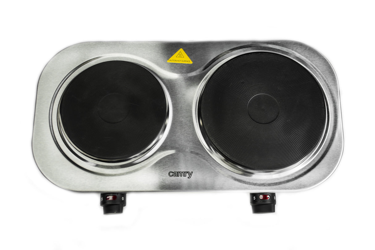 EAN 5908256839083 - Camry Premium CR 6511 estufa Independiente Eléctrico Negro, Acero inoxidable imagen 2