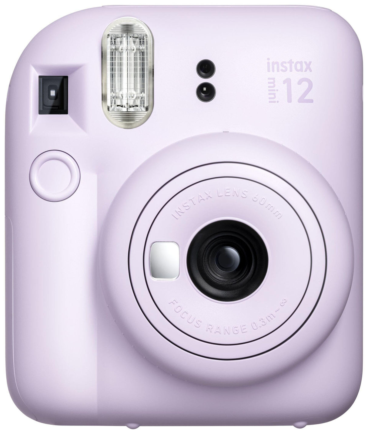 Fujifilm Instax Mini 12 Lilac Purple Camara Instantanea - Tamaño De Imagen 62x46mm - Flash Auto - Exposicion Automatica - Mini Espejo Para Selfies - Modo Primer Plano