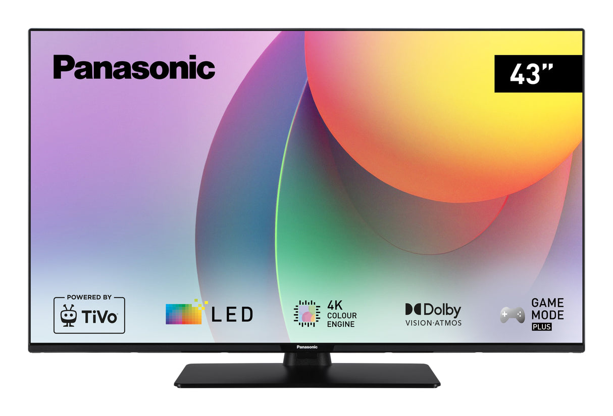 Panasonic Tb-43w60aez Tv 43 (109,2cm.) Pulgadas 4k Ultra Hd (2160p) Led Smart Tv Con Tivo Hdr Wifi Bluetooth Negro