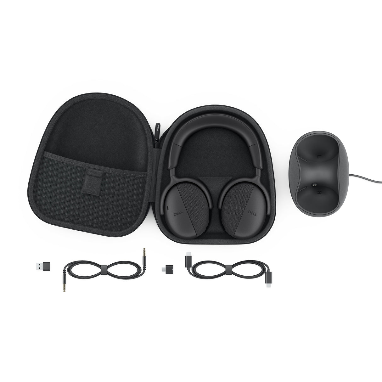 EAN 5397184877401 - DELL WL7024 Inalámbrico y alámbrico Diadema Llamadas/Música USB Tipo C Bluetooth Negro imagen 12