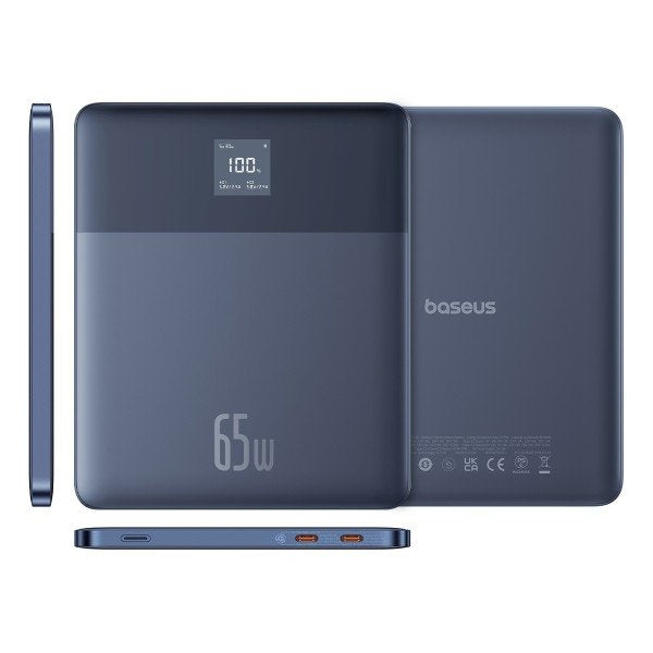 Baseus Blade2 Polímero De Litio 12000 Mah Azul