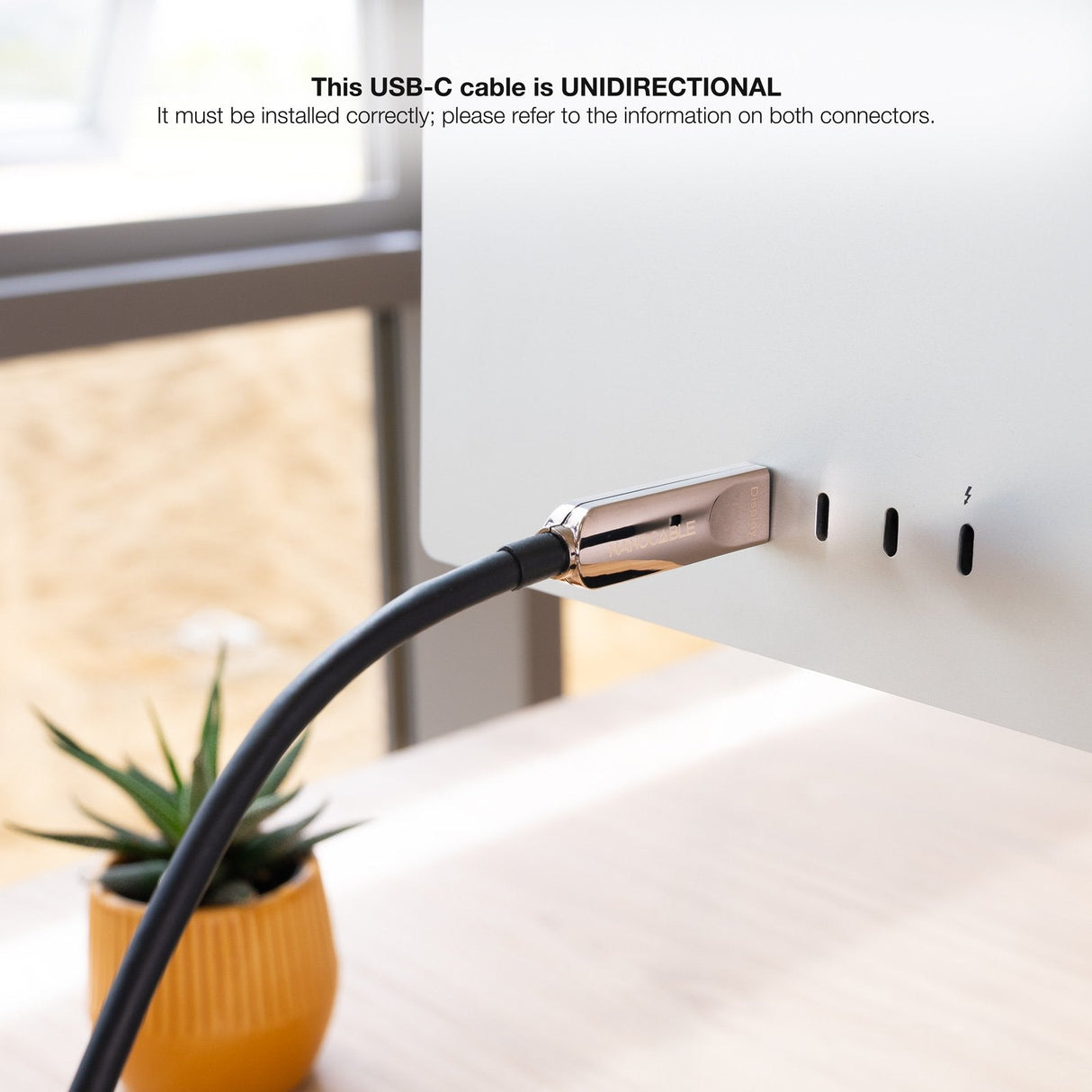 Cable Usb 3.2 Tipo-C Aoc Nanocable 10.01.4605 Usb Tipo-C Macho Usb Tipo-C Macho Hasta 60w 10gbps 5m Negro