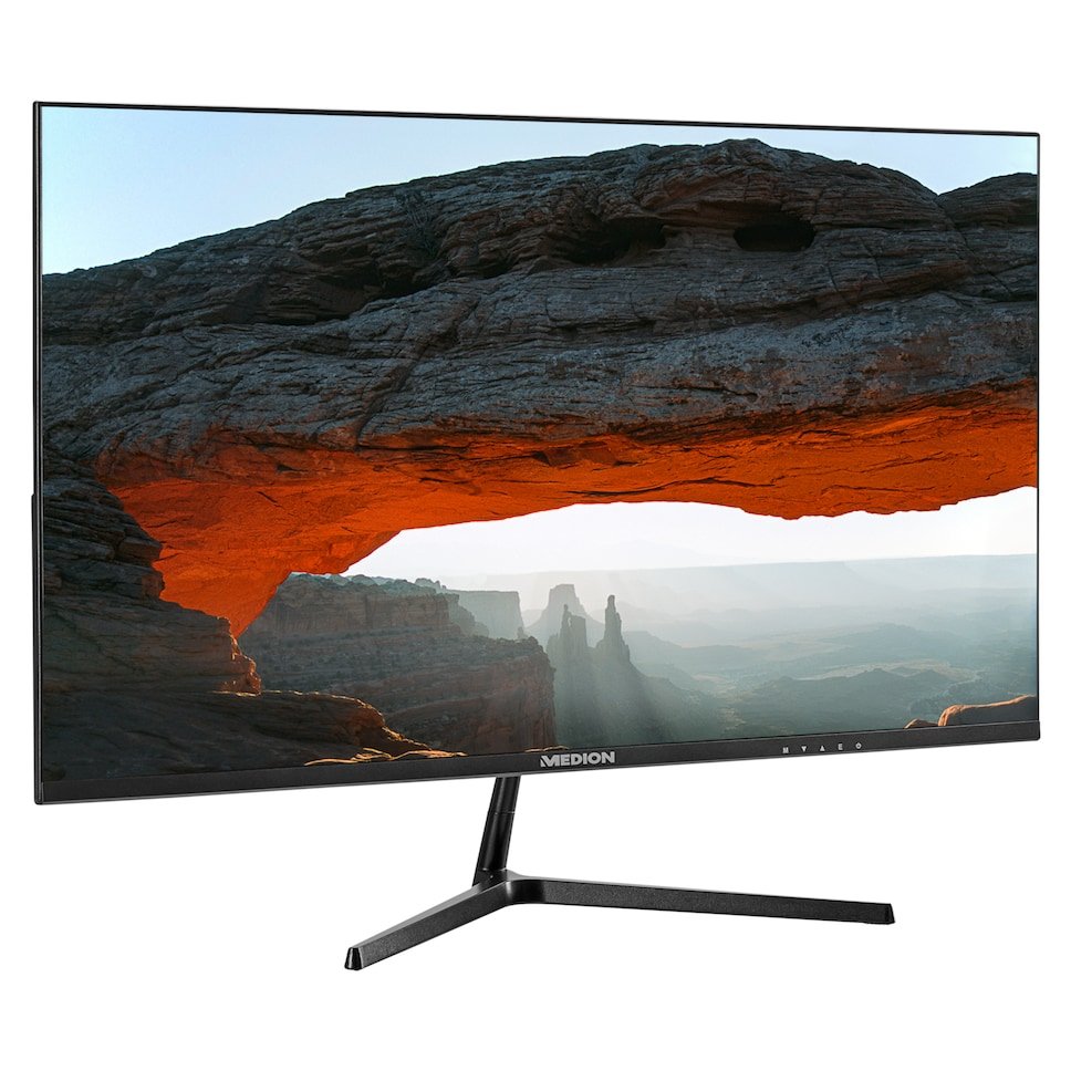 Medion Akoya P52726 Monitor 27" Fullhd Hdr10 - Respuesta 7ms - Angulo De Vision 178â° - Hdmi, Vga, Audio - Vesa 100x100