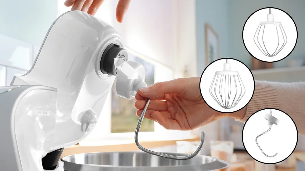 EAN 4242005501120 - Bosch Serie 4 MUM58200 robot de cocina 1000 W 3,9 L Blanco imagen 6
