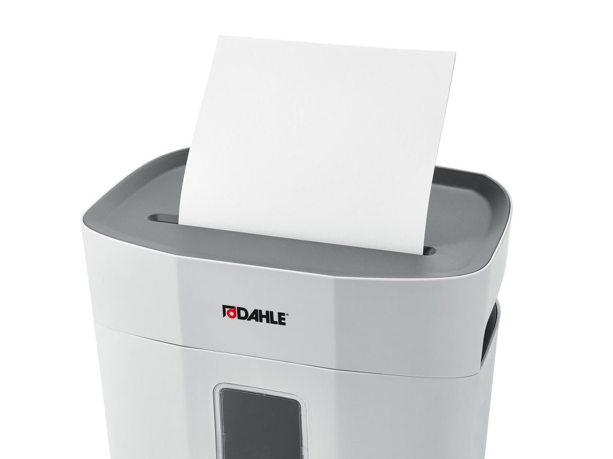 Dahle Papersafe 120 Destructora De Papel Manual 12l - Destruye Hasta 8 Hojas - Corte En Particulas - Apta Para Papel Y Tarjetas
