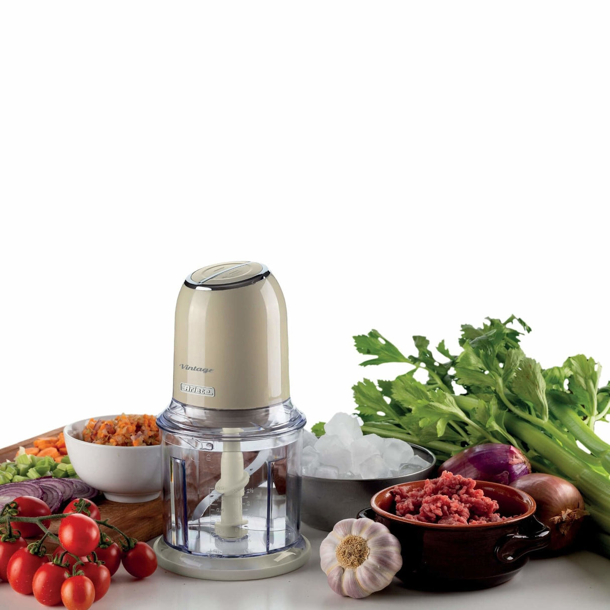 Picadora Ariete Vintage, Picadora De Nata 0438cr