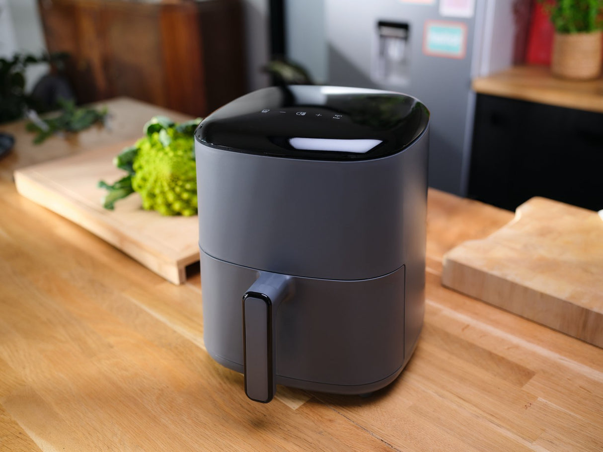 Freidora De Aire Tefal Easy Fry Max Ey245b Sencillo 5 L Independiente 1500 W Caliente Gris