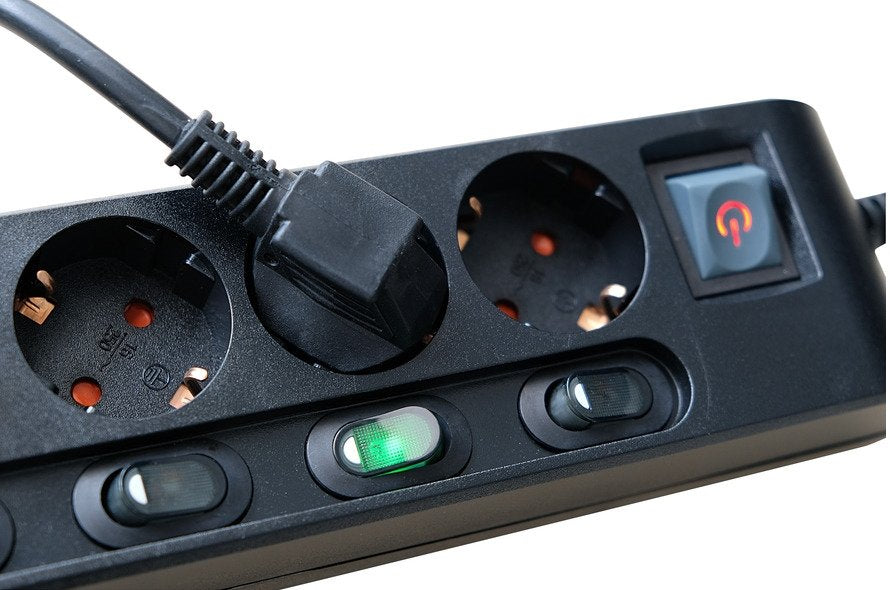 Brennenstuhl Regleta De 6 Vías Conmutable Individualmente 1153110116