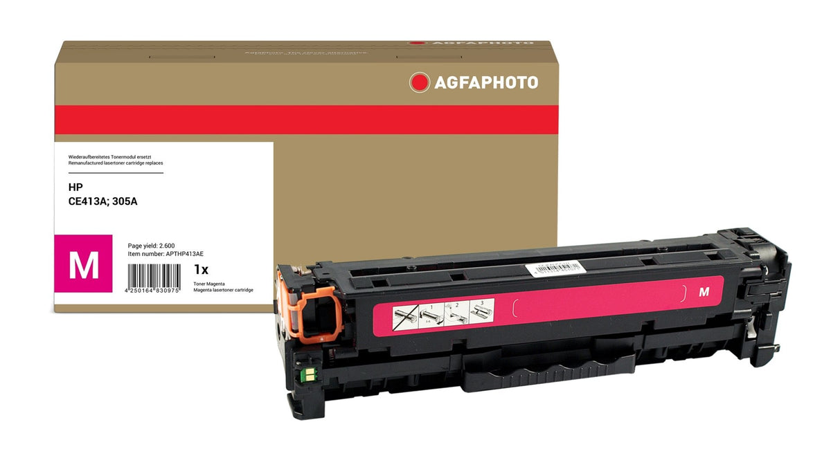 Agfaphoto Apthp413ae Cartucho De Tóner 1 Pieza(S) Magenta