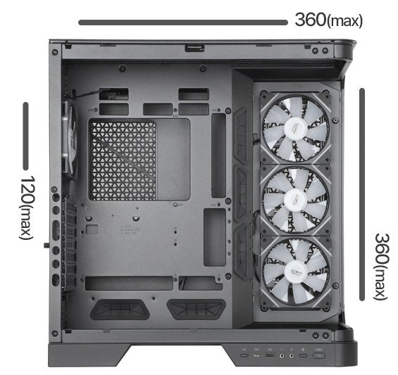 EAN 4711527004339 - darkFlash DC-DY570-B-ES1 carcasa de ordenador Full Tower Negro imagen 8