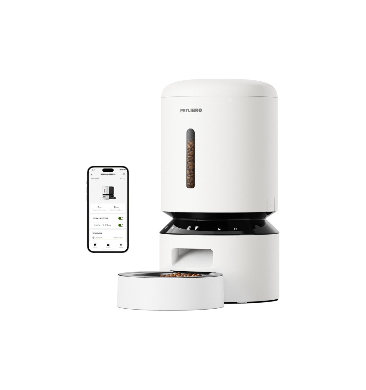Petlibro Granary Wifi Feeder 5l Blanco