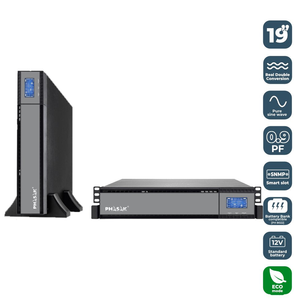 EAN 5605922026968 - Phasak PH 9330 sistema de alimentación ininterrumpida (UPS) Doble conversión (en línea) 3 kVA 2700 W 6 sa imagen 6