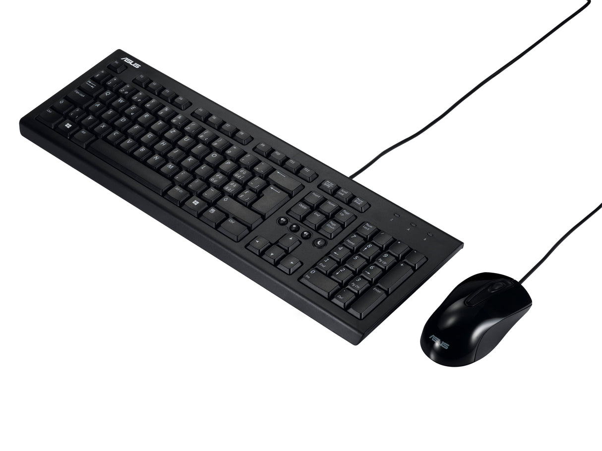 Asus U2000 Teclado Y Ratn Usb Español Negro