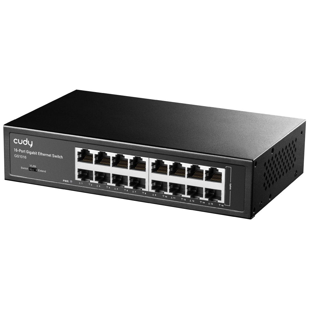 EAN 6971690791117 - Cudy GS1016 switch Gigabit Ethernet (10/100/1000) Negro imagen 2
