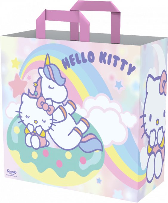 Hello Kitty & Pony Bolsa Reciclable Con Asas 40x45x20 Cm Hello Kitty