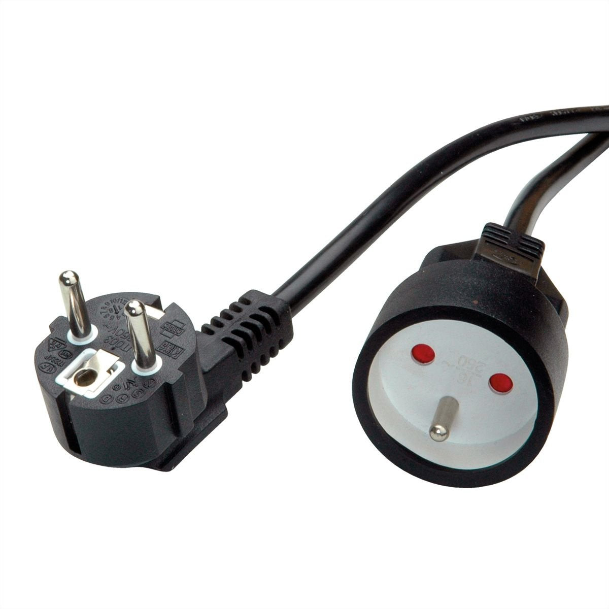 EAN 7630049610361 - VALUE 19.99.1170 cable de transmisión Negro 3 m CEE7/7 CEE7/5 imagen 2