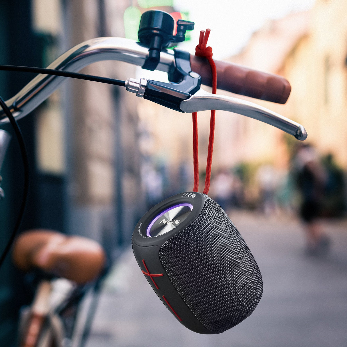 Altavoz Con Bluetooth Ngs Roller Nitro 1 10w 2.0 Negro