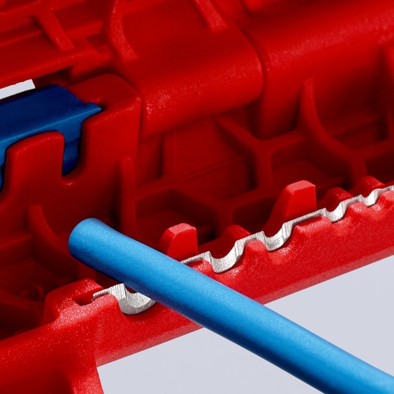 EAN 4003773082910 - Knipex ErgoStrip pelacable Azul, Rojo imagen 15