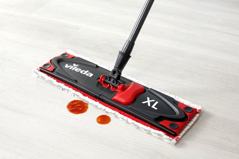 EAN 4023103212213 - Vileda Ultramat Turbo XL fregona Seca y húmeda Microfibra Negro, Rojo imagen 14
