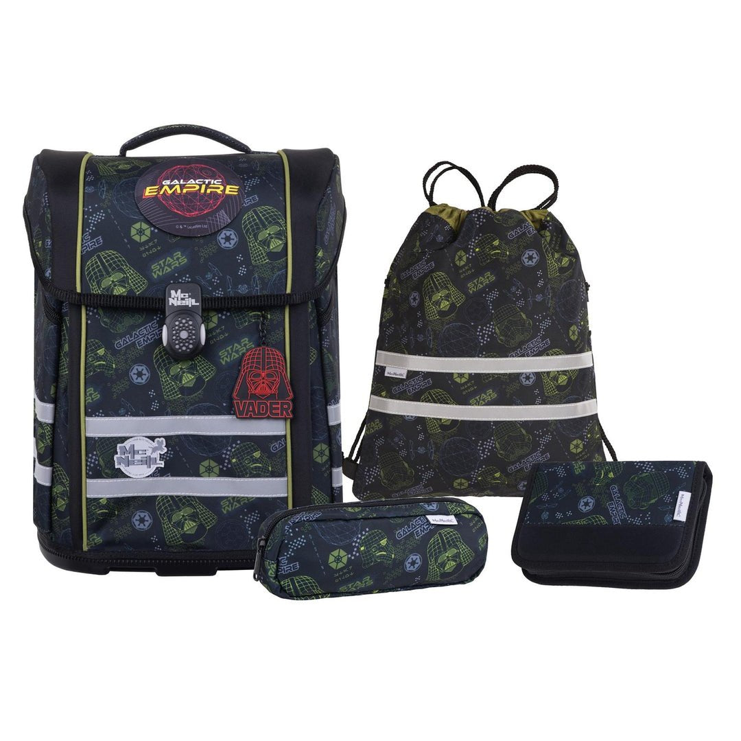 Mcneill Juego De Mochila Escolar Perfecto 5tlg. Disney-Star Wars Ii