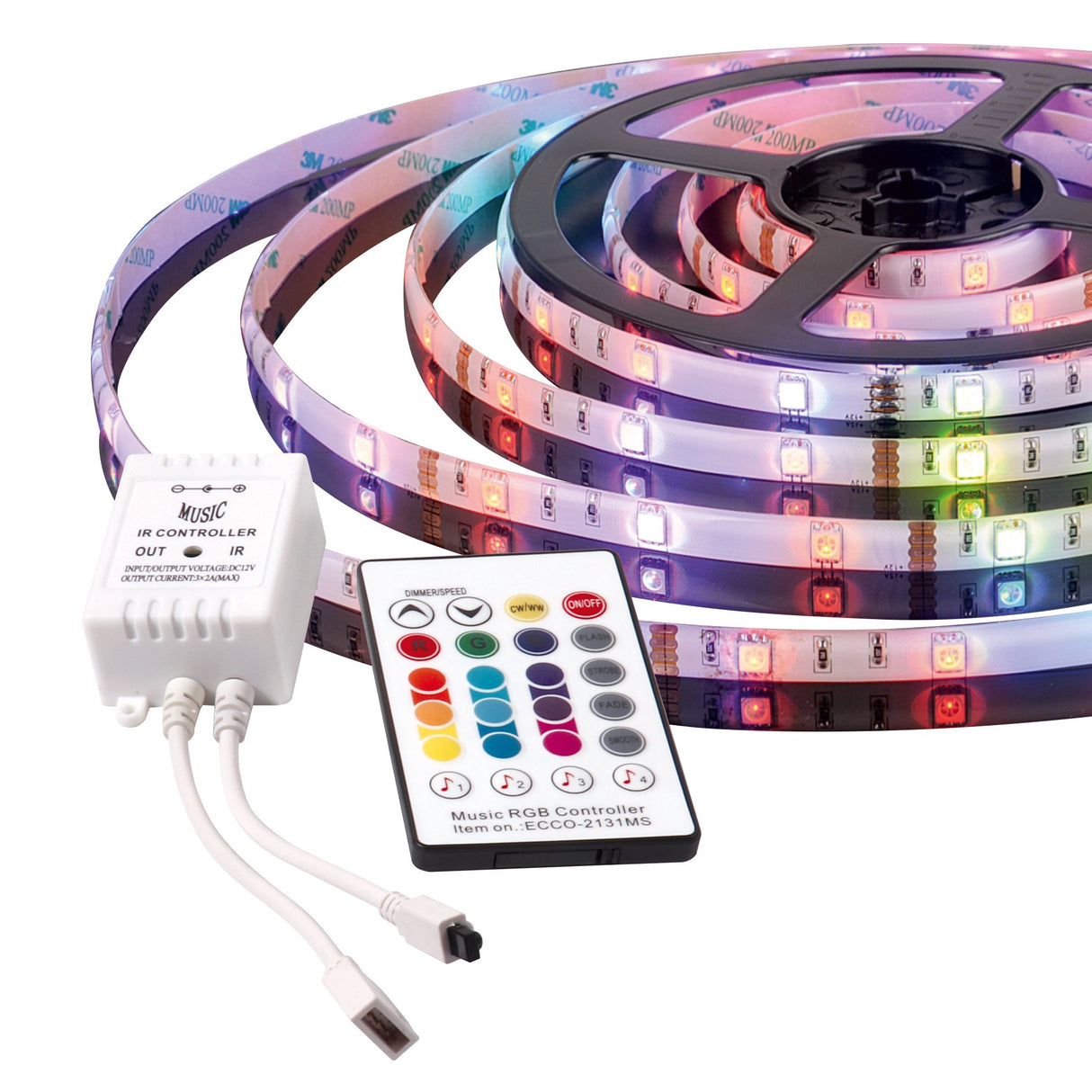 EAN 5901443109068 - Activejet AJE-LED MUSIC STRIPE cinta luminosa Regleta luminosa universal 7 W imagen 5