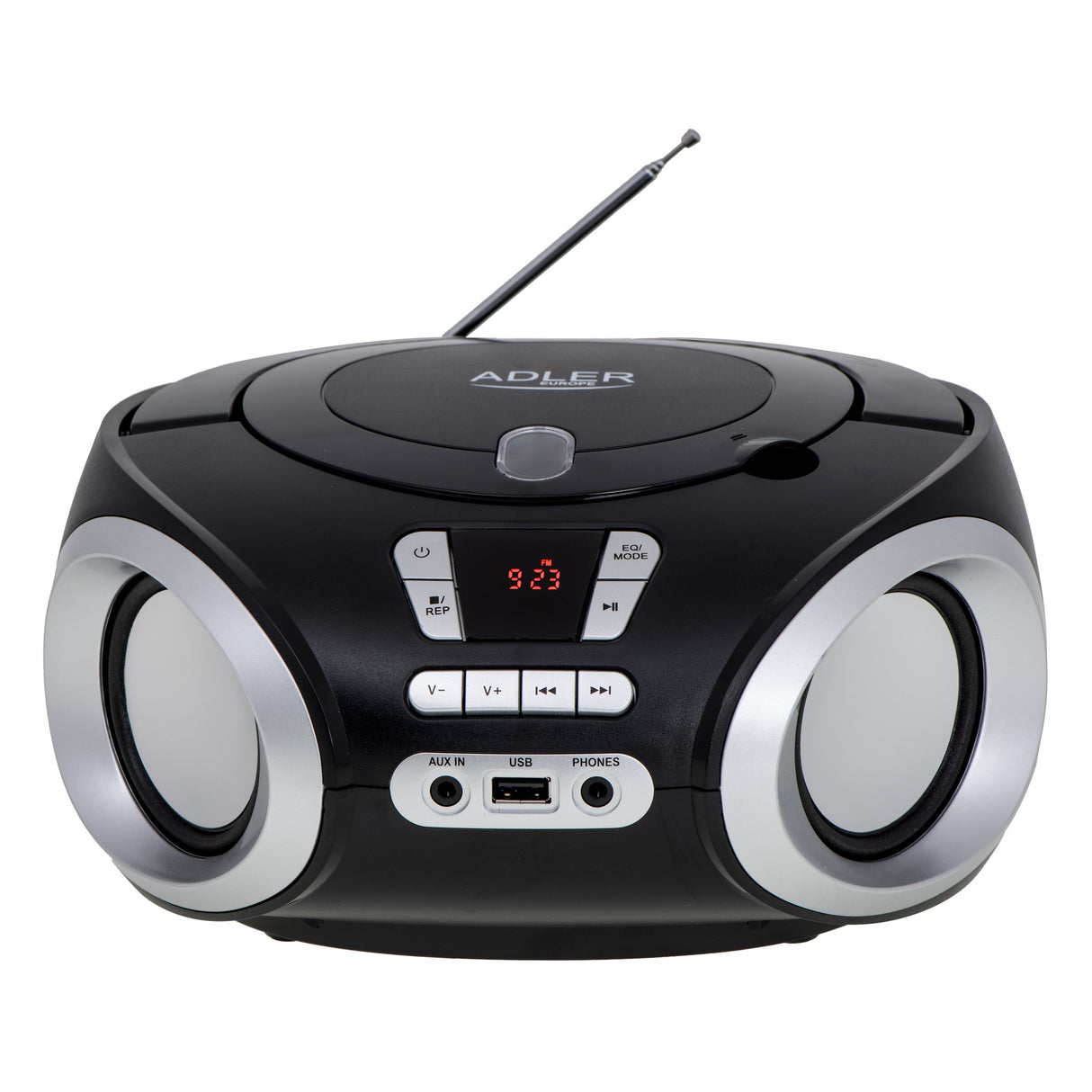 EAN 5902934838580 - Adler AD 1181 reproductor de CD Negro, Plata Reproductor de CD portátil imagen 2
