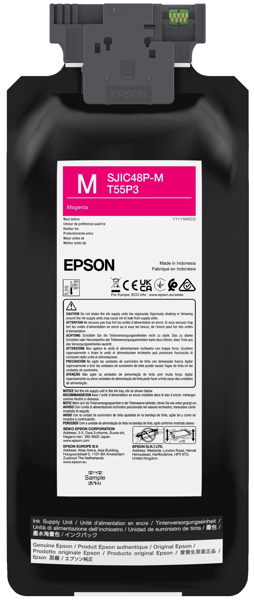 EAN 8715946728605 - Epson SJIC48P-M cartucho de tinta 1 pieza(s) Original Rendimiento estándar Magenta imagen 1