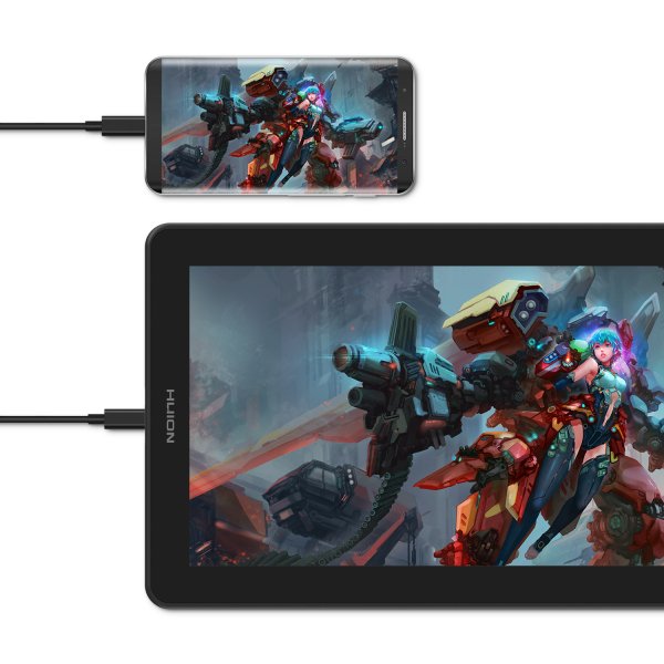 EAN 6930444801533 - HUION Kamvas 13 tableta digitalizadora Verde 5080 líneas por pulgada 293,76 x 165,24 mm USB imagen 5