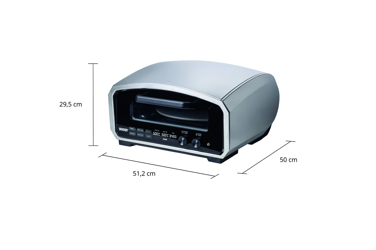 EAN 4011689689161 - Unold Pizzaofen Enzo 68916 fabricante de pizza y hornos 1 Pizza(s) 2100 W Acero inoxidable imagen 8