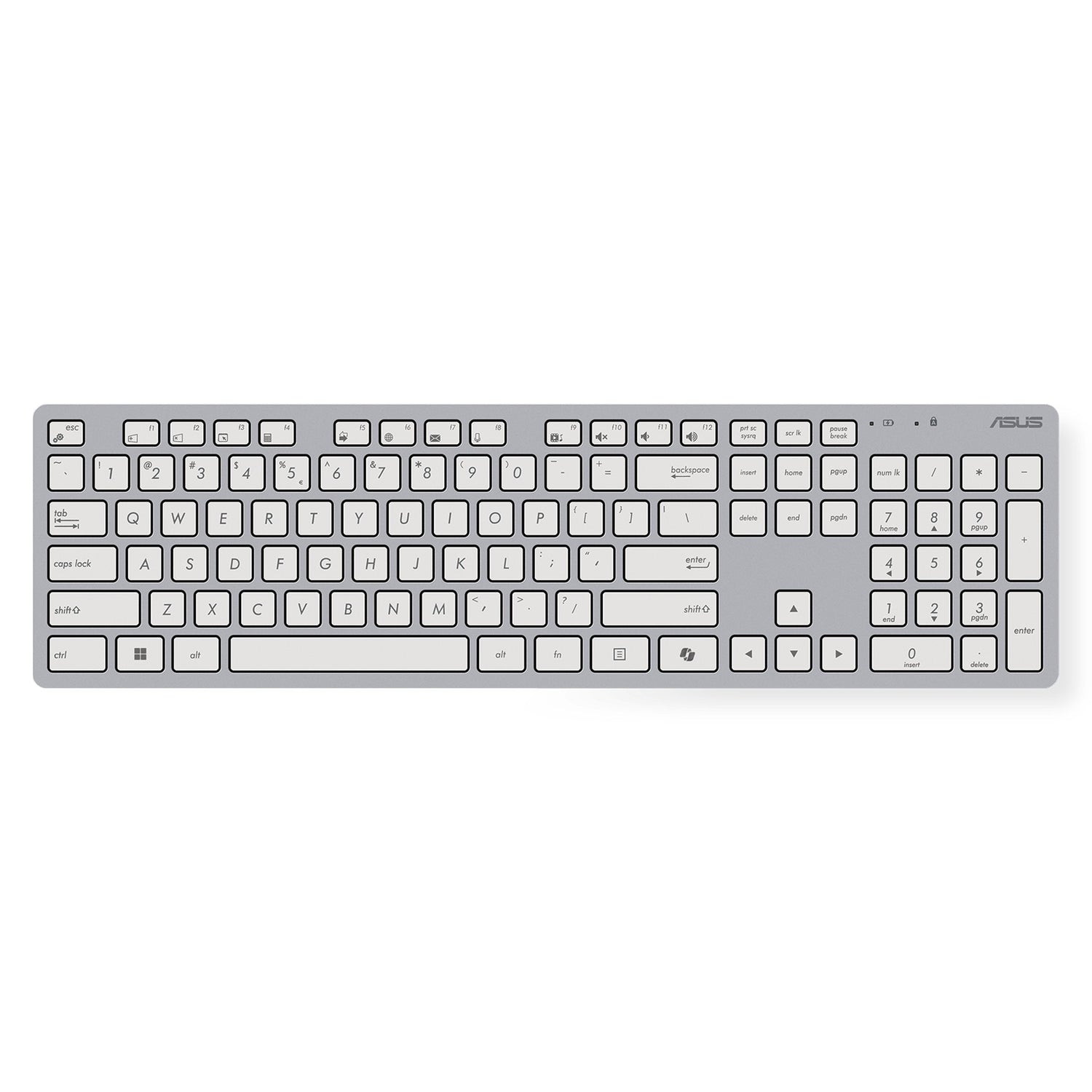 Asus W5000 Wireless Keyboard+Raton Dt. Copilot Layout Blanco