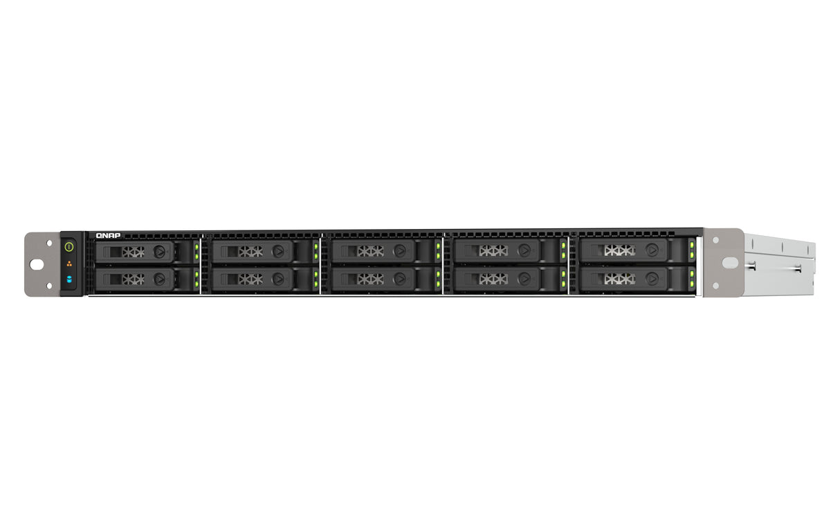 EAN 4711103082126 - QNAP TS-h1090FU NAS Bastidor (1U) EPYC 7232P 64 GB DDR4 0 TB QuTS hero Negro, Gris imagen 6