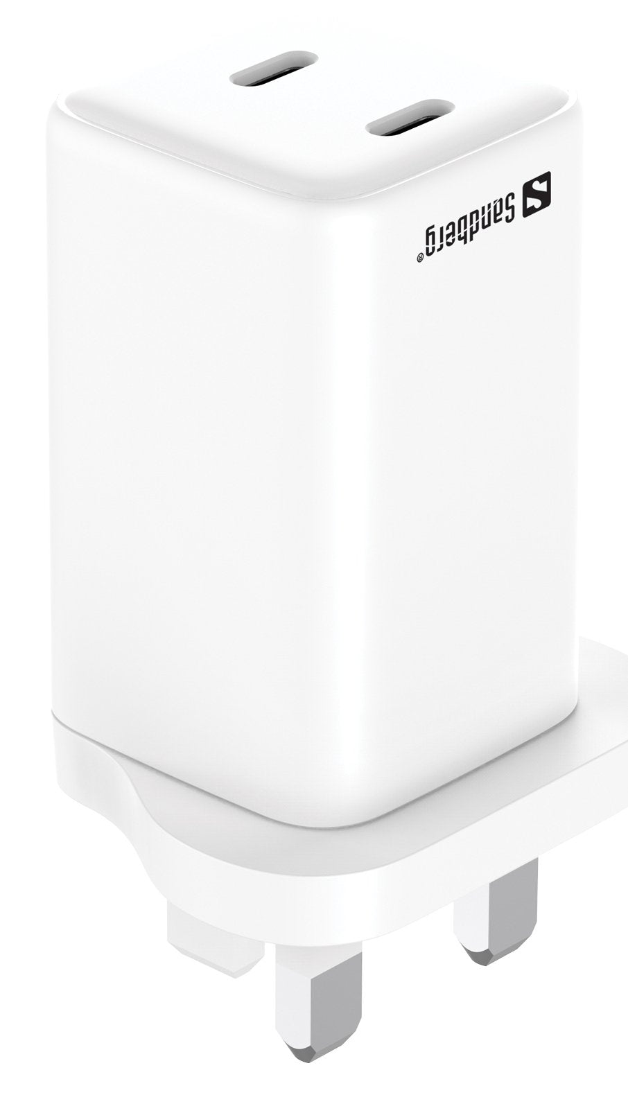 Ac Charger Dual Usb-C Pd65w Uk